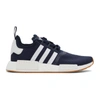 Adidas Originals Adidas Mens Nmd R1 Casual Sneakers From Finish Line In Core Navy, White