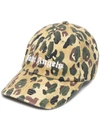 PALM ANGELS CAMOUFLAGE MILITARY CAP