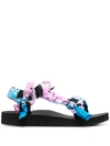 ARIZONA LOVE TREKKY TIE-DYE FLAT SANDALS