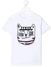 STELLA MCCARTNEY ROAR-PRINT FLAP T-SHIRT