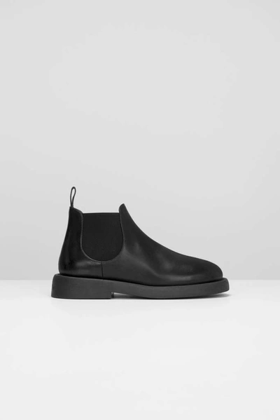 Marsèll Gommello Leather Ankle Boots In Black