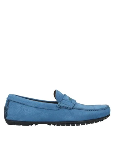 Dolce & Gabbana Loafers In Slate Blue