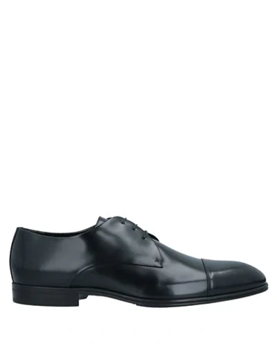 Corvari Lace-up Shoes In Dark Blue