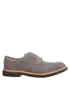 Eleventy Lace-up Shoes In Grey