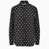 SAINT LAURENT POLKA DOT PRINT SHIRT,395733Y337J-F-YSL-1004