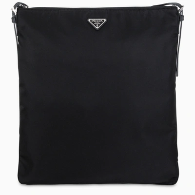 Prada Black Nylon Big Cross-body Bag