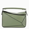 LOEWE GREEN SMALL PUZZLE BAG,322.30.S21LE-I-LOEW-3949