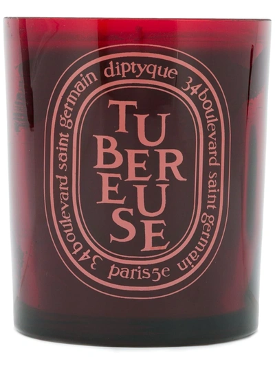 Diptyque Tubereuse Candle In Red