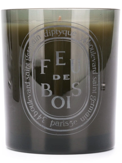 Diptyque Feu De Bois Candle In Green