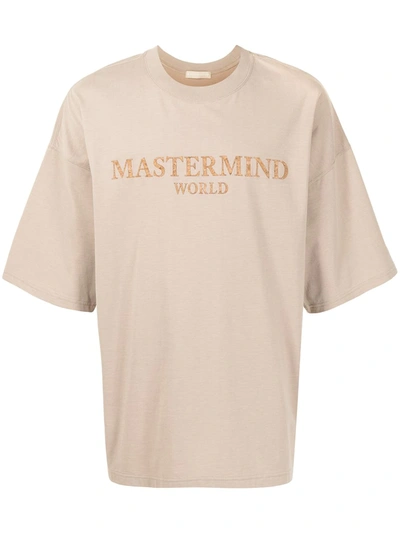 Mastermind Japan Logo-print T-shirt In Brown
