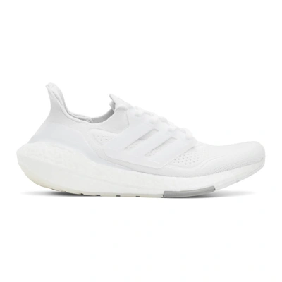 Adidas Originals Ultraboost 22 Primeblue Running Shoe In White