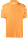 LACOSTE LOGO-PATCH COTTON POLO SHIRT