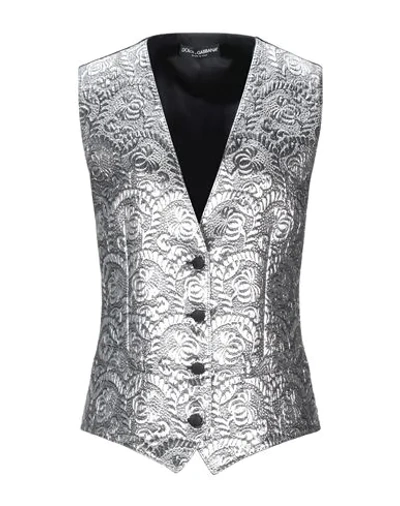 Dolce & Gabbana Tops In Silver