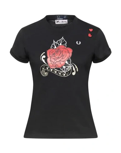 Fred Perry T-shirt In Black