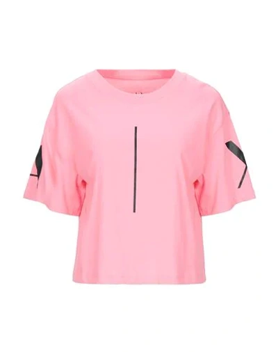 Armani Exchange T-shirts In Pink