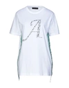 Alessandro Dell'acqua T-shirts In Transparent