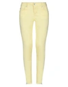 Liu •jo Casual Pants In Yellow