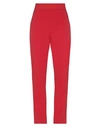 Emporio Armani Woman Pants Fuchsia Size L Cotton In Red