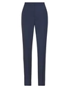 Alberta Ferretti Pants In Dark Blue