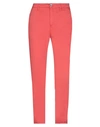 Barba Napoli Casual Pants In Coral