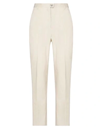 Ferragamo Pants In Beige