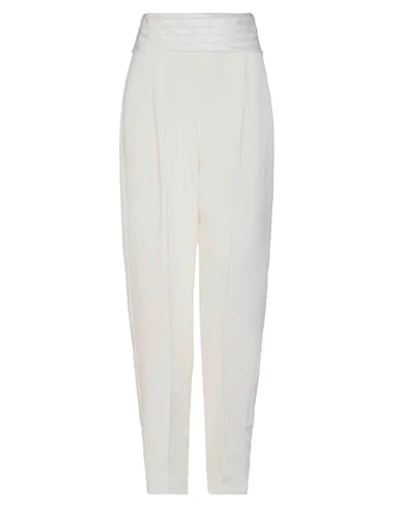 Emporio Armani Pants In White