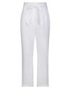 Rossopuro Casual Pants In White