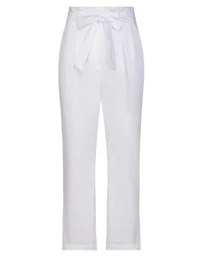 Rossopuro Casual Pants In White