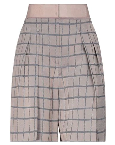 Emporio Armani Woman Shorts & Bermuda Shorts Pink Size 8 Viscose, Polyamide, Cotton