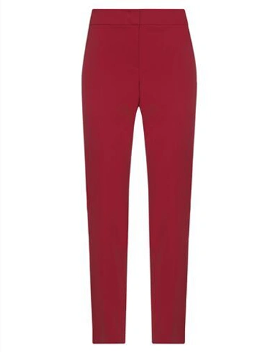 Emporio Armani Pants In Red