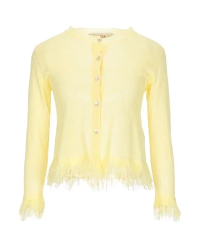 Jucca Cardigans In Yellow