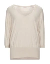 Rossopuro Sweaters In Sand