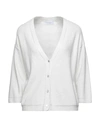 Be You By Geraldine Alasio Cardigans In White