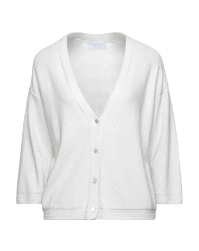 Be You By Geraldine Alasio Cardigans In White