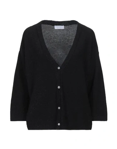 Be You By Geraldine Alasio Cardigans In Black