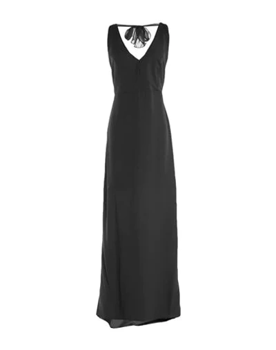 Hanita Long Dresses In Black