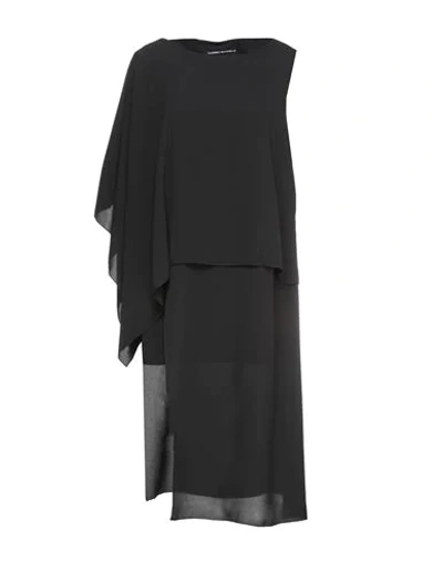 Alessio Bardelle Midi Dresses In Black