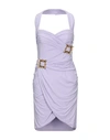Moschino Short Dresses In Lilac