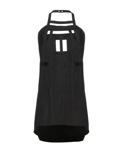 Rick Owens Midi Dresses In Black