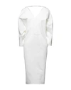 Rick Owens Knee-length Dresses In White