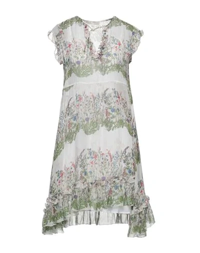 Maje Midi Dresses In Ivory