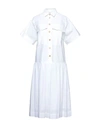 Erika Cavallini Midi Dresses In White
