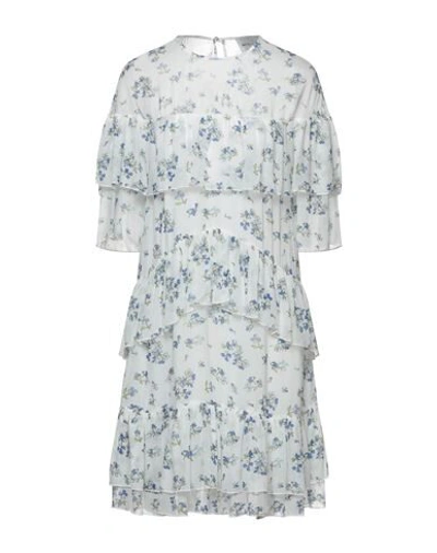 Be Blumarine Short Dresses In White