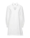 Be Blumarine Short Dresses In White