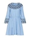 Be Blumarine Short Dresses In Blue