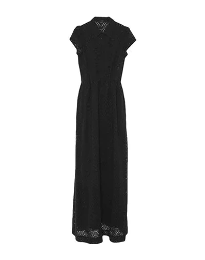 Alessandro Dell'acqua Long Dresses In Black