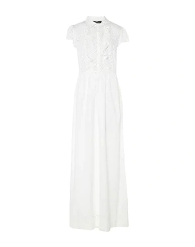 Alessandro Dell'acqua Long Dresses In White
