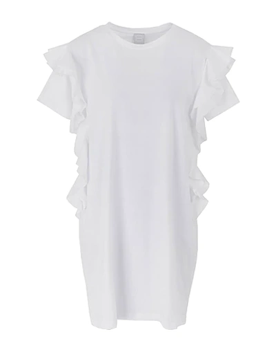 8 By Yoox Short Dresses In White