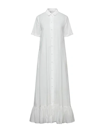 Be Blumarine Long Dresses In White