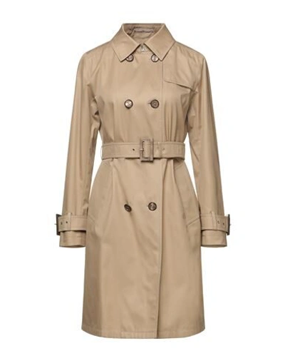 Herno Overcoats In Camel